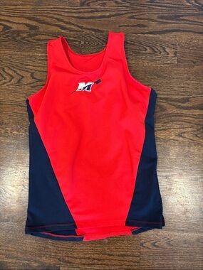 Women’s  Red and Navy Athletic Tank